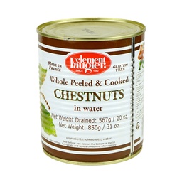 [060700] Chestnuts Whole in Water Tinned 850 g Faugier