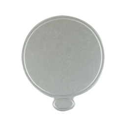 [ARTG-8506S] Mini-plaque à gâteau ronde 80mm argent 100 pc Artigee